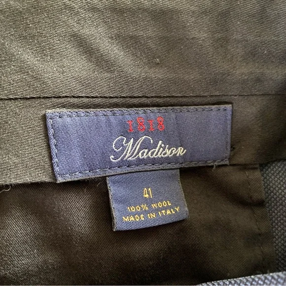 Brooks Brothers Men’s Wool Suit- 1818 - Navy (Jacket and Pants)